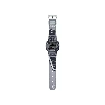 CASIO G-SHOCK DW-5000SS-1ER Vyrų Skaitmeninis Laikrodis 42,8 mm Juodas Jonuotas Plienas