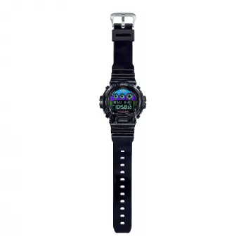 CASIO G-SHOCK DW6900RGB1ER Skaitmeninis laikrodis 54mm Juoda Derva