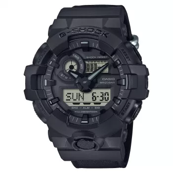 CASIO G-Shock GA700BCE-1AER Vyrų Analoginis-Digitalinis Laikrodis, 53,4 mm, Juodas