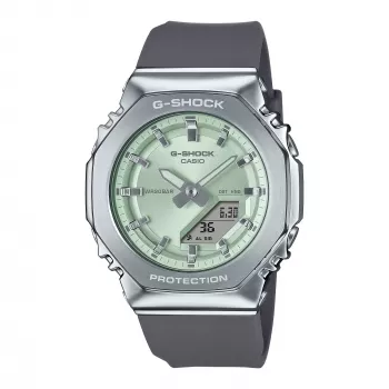 CASIO G-SHOCK Moteriškas Laikrodis GM-S2110-3AER Analoginis-Digitalinis 42,9mm Žalias Resinas/Nerūdijantis Plienas
