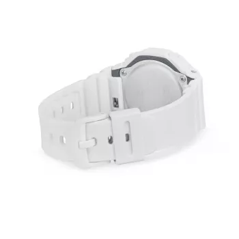 Moterų laikrodis CASIO GMA-S2100MD-7AE Analoginis-Digitalinis Kvarcinis, 46,2mm, Baltas Resino Dirželis
