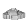 CASIO LA670WES-4AEF Moteriškas Skaitmeninis Laikrodis – Rožinio Aukso Ciferblatas, Sidabrinis Korpusas ir Apyrankė, 24 mm