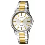 CASIO LTP-1303SG-7AVDF Moteriškas analoginis kvarcinis laikrodis su nerūdijančio plieno juosta ir datos rodymu