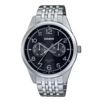 CASIO MTPE340D1AVDF Vyriškas analoginis kvarcinis laikrodis 42 mm nerūdijantis plienas