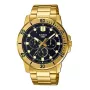 CASIO MTPVD300G1EUD Vyrų analoginis kvarcinis laikrodis 45 mm nerūdijantis plienas aukso spalvos