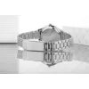 CASIO Moteriškas Analoginis Kvarcinis Laikrodis LTP-1128A-7B 33mm Sidabrinis Ciferblatas Nerūdijantis Plienas