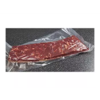 CASO 1218 vakuuminio pakavimo maišeliai 40 x 60 cm – 50 vnt., struktūrizuoti PA/PE, tinka sous-vide ir šaldymui