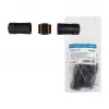 CAT6a lauko mova IP68 RJ45 lizdas-lizdas ekranuota Ethernet jungtis