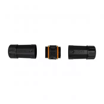 CAT6a lauko mova IP68 RJ45 lizdas-lizdas ekranuota Ethernet jungtis