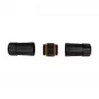 CAT6a lauko mova IP68 RJ45 lizdas-lizdas ekranuota Ethernet jungtis