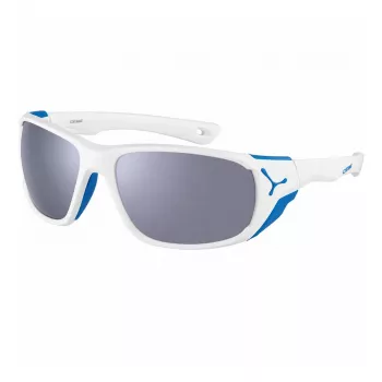 CEBE Unisex CS05402-S S'Track M akiniai nuo saulės – matinio juodo TR90 rėmo, Zone Grey Blue Light Mirror lęšiai, 63/16/130 mm