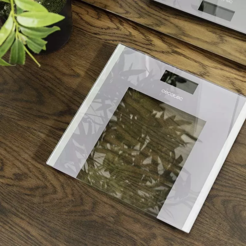 Cecotec svarstyklės vonios Surface Precision Healthy maksimalus svoris 180 kg pilka/permatoma