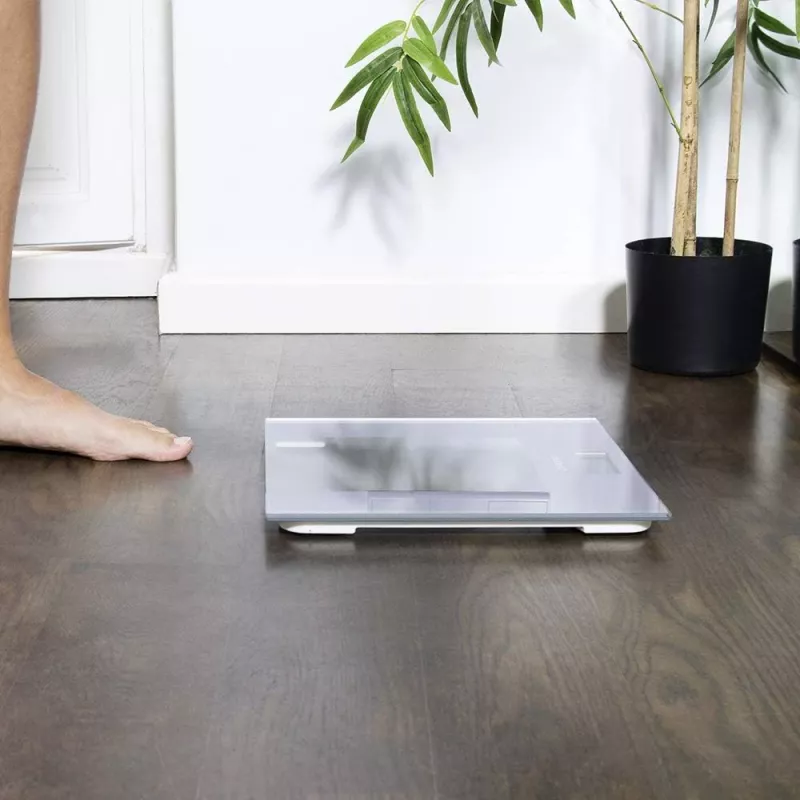 Cecotec svarstyklės vonios Surface Precision Healthy maksimalus svoris 180 kg pilka/permatoma