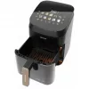 Cecotec Cecofry&Grill Smokin' 4500 oro gruzdintuvė, juoda