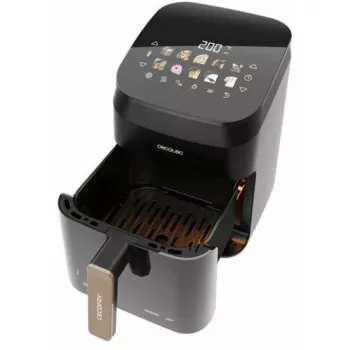 Cecotec Cecofry&Grill Smokin' 4500 oro gruzdintuvė, juoda