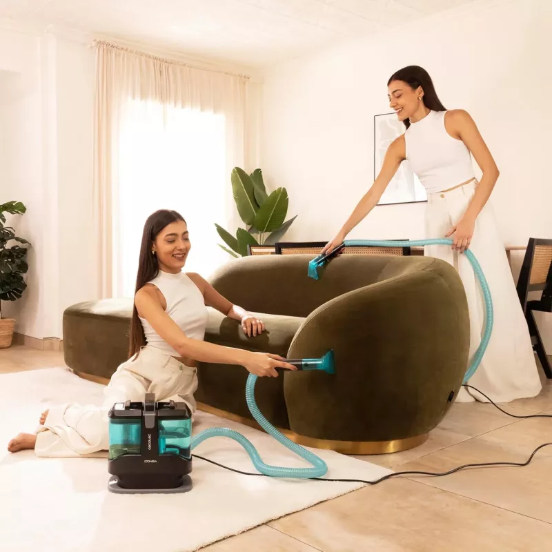 Cecotec Conga 3000 Carpet & Spot Clean Max baldų valiklis, 450 W, 10 kPa siurbimas, 1,2 L švaraus vandens bakas