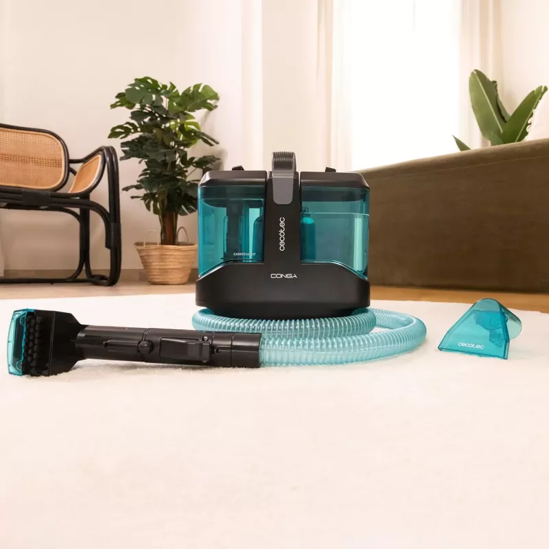 Cecotec Conga 3000 Carpet & Spot Clean Max baldų valiklis, 450 W, 10 kPa siurbimas, 1,2 L švaraus vandens bakas