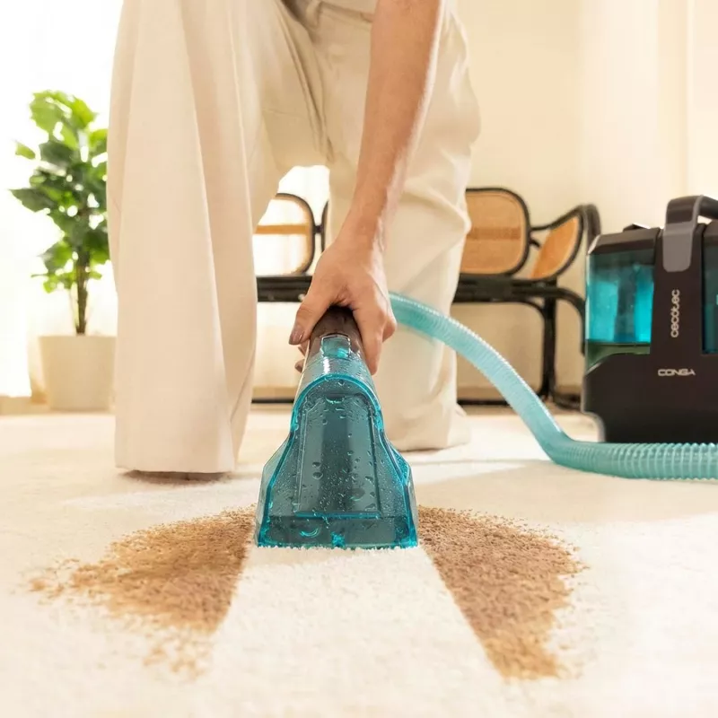 Cecotec Conga 3000 Carpet & Spot Clean Max baldų valiklis, 450 W, 10 kPa siurbimas, 1,2 L švaraus vandens bakas