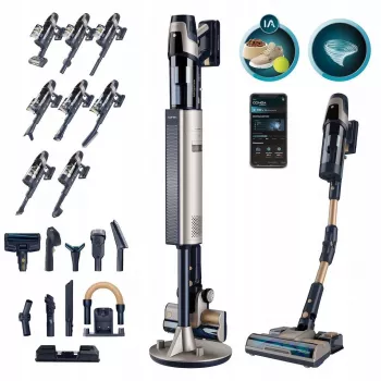 Cecotec Conga Rockstar 11500 Odyssey Station Connected IA belaidis šluotinis dulkių siurblys