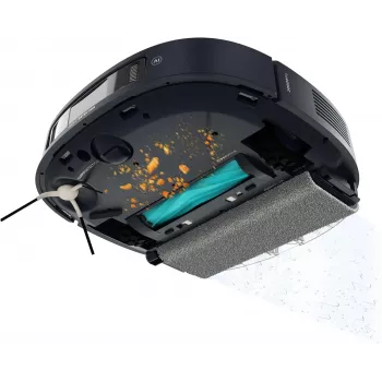 Cecotec Conga Z100 Robotinis dulkių siurblys, šlapias ir sausas, 20000 Pa, 320 min veikimo, 5200 mAh, 3 L talpa, juodas