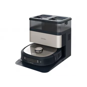 Cecotec Conga Z100 Robotinis dulkių siurblys, šlapias ir sausas, 20000 Pa, 320 min veikimo, 5200 mAh, 3 L talpa, juodas