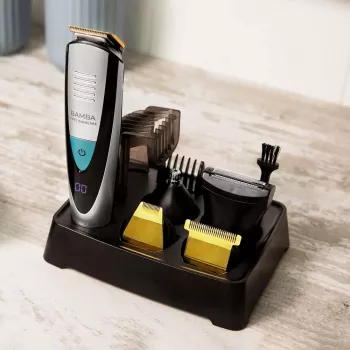 Cecotec PrecisionCare Pro 5-in-1 belaidis šlapias ir sausas trimeris, 13 ilgio pakopų, juodas/sidabrinis