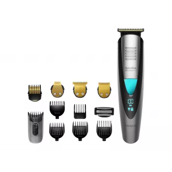 Cecotec PrecisionCare Pro 5-in-1 belaidis šlapias ir sausas trimeris, 13 ilgio pakopų, juodas/sidabrinis