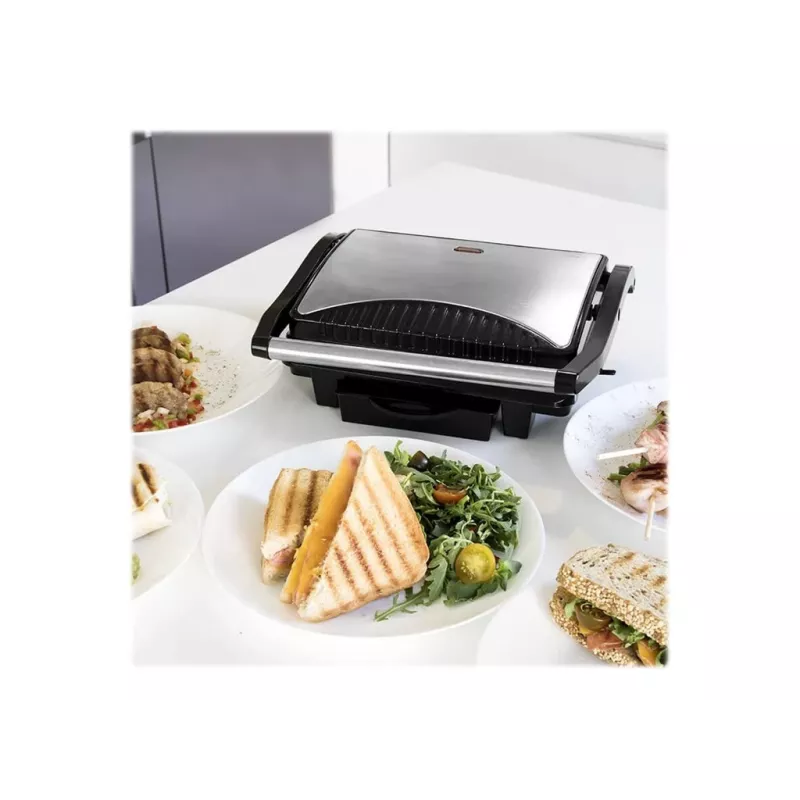 Cecotec Rock'nGrill 1000 elektrinis grilis 1000 W juodas/nerūdijantis plienas