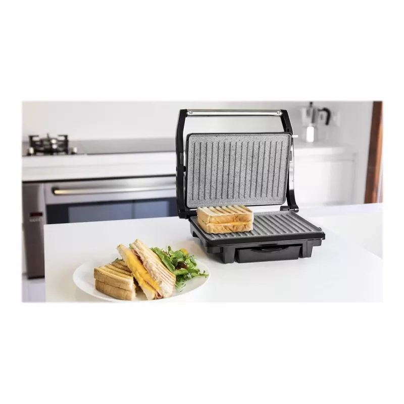 Cecotec Rock'nGrill 1000 elektrinis grilis 1000 W juodas/nerūdijantis plienas