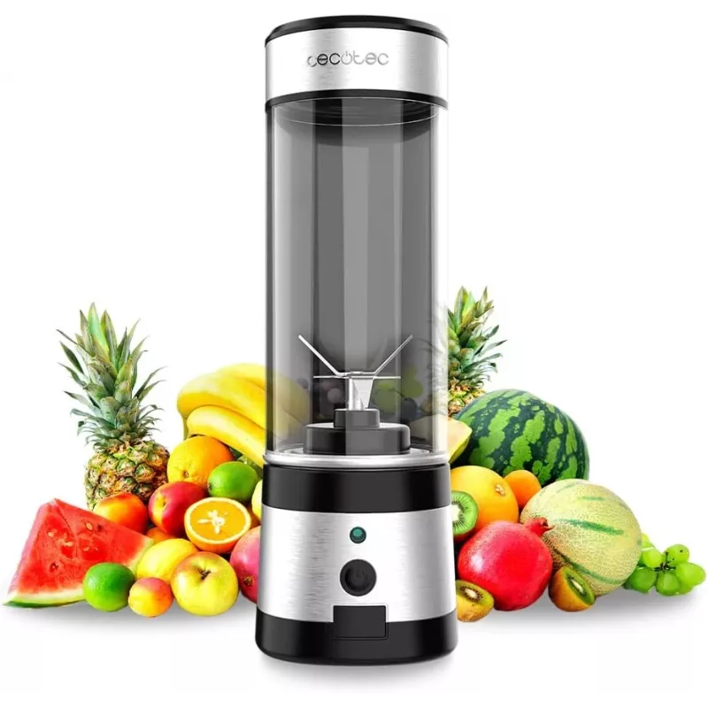 Cecotec Smoothie Blender WanderlustMix USB Portable 126 W 0.4 L Ice Crushing Inox