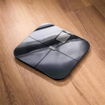 Cecotec Surface Precision HealthySmart svarstyklės su kūno sudėties analize, 180 kg, Bluetooth, juodos spalvos