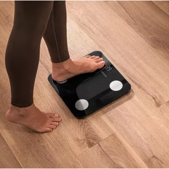 Cecotec Surface Precision Smart kūno analizės svarstyklės 180 kg juodos