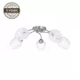 Lubinis šviestuvas CL17061-5 5x60W E27 Chrome Modern Round