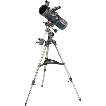 Celestron Astromaster 130EQ Reflektorinis Teleskopas 33x Juoda, Mėlyna, Pilka
