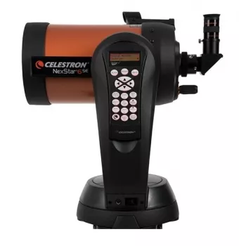 Celestron NexStar 6SE 354x Juoda, Oranžinė