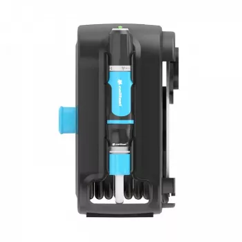 CELLFAST C55-400 Black Drum Box žarnos rietuvė, 60 m talpa, su rankena, atspari UV ir šalčiui