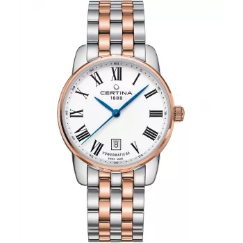 CERTINA DS Action Day-Date Automatinis Vyriškas Laikrodis 39mm Dviejų Spalvų Nerūdijantis Plienas C034807220130