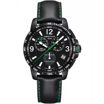 CERTINA DS Action Diver Automatinis 42mm Juodas Ciferblatas Rožinio Aukso PVD Plieno ir Odos Laikrodis C034453360570