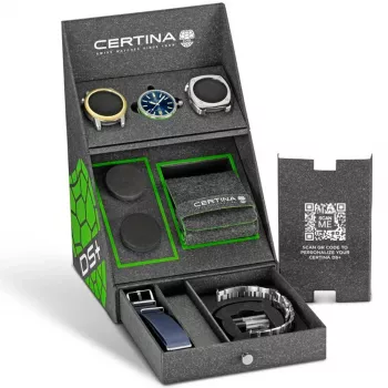 CERTINA DS Action Diver Automatinis Vyriškas Laikrodis 43mm Mėlynas Ciferblatas Plieninė Milano Tinklelio Apyrankė C041407190410
