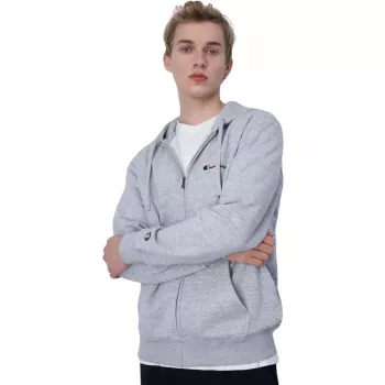 Champion vyriškas užtrauktuku užsegamas gobtuvas pilkas EM021 S dydis