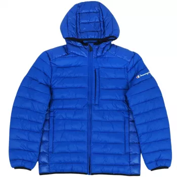Champion vyriškas Powerblend Fleece gobtuvu švarkas mėlynas 220340 BS008 M