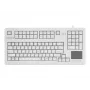CHERRY G80-11900LUMES-0 TouchBoard Kompaktiška klaviatūra su integruotu jutikliniu kilimėliu, USB, juoda