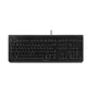 CHERRY KC 6000 SLIM juoda laidinė klaviatūra, prancūziškas AZERTY išdėstymas, USB