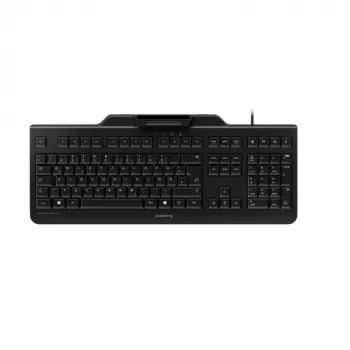 CHERRY SECURE BOARD 1.0 FRANCE klaviatūra, prancūziškas AZERTY išdėstymas, laidinė USB, juoda