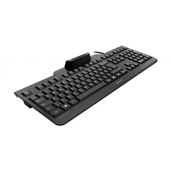CHERRY SECURE BOARD 1.0 FRANCE klaviatūra, prancūziškas AZERTY išdėstymas, laidinė USB, juoda
