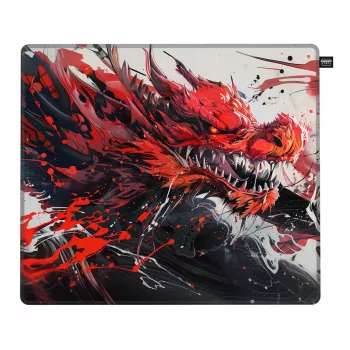 CHERRY XTRFY GP6 didelis žaidimų pelės kilimėlis – Hydrus raudonas