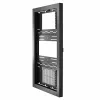 Chief LW Series Impact On-Wall Kiosk – portretinis – 55 colių (139,7 cm) – užrakinamas – juodas