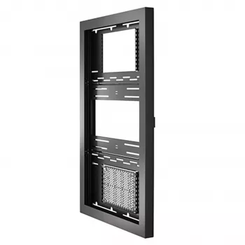 Chief LW Series Impact On-Wall Kiosk – portretinis – 55 colių (139,7 cm) – užrakinamas – juodas