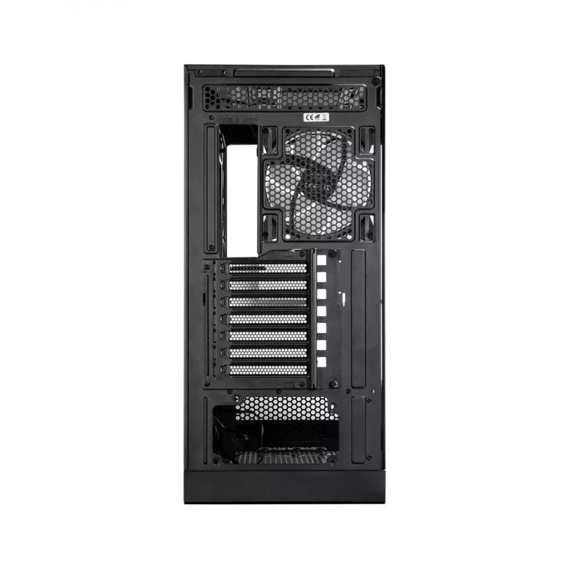 Chieftec Vista Max GX-30B-OP Mid Tower ATX korpusas su 4 ARGB ventiliatoriais ir grūdintu stiklu, juodas