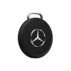 Chipolo LOOP Mercedes – Įkraunamas Bluetooth sekiklis su silikonine kilpa, skirtas iOS ir Android, juodos spalvos